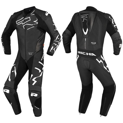 Richa stradale noir - richa, noir/blanc