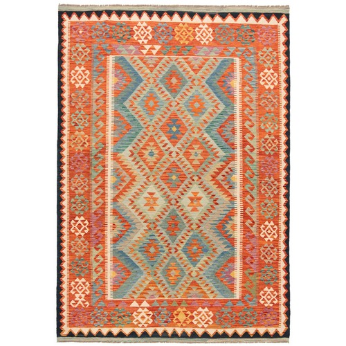 Kelim afghan 242x166 tapis - 242x166, cm