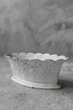 Antique French Metal Flower Pot Potted Plants Store Fixtures