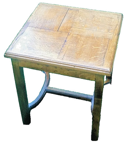 Bout canapé table ancienne - bout, de