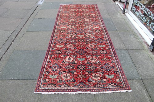 Tapis orient rouge long - tapis,