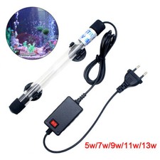 Lampe submersible 5/7/9/11/13 W pour aquarium, bassin, stérilisation UV, eau