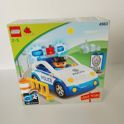 Lego duplo 4963 police patrol - lego,