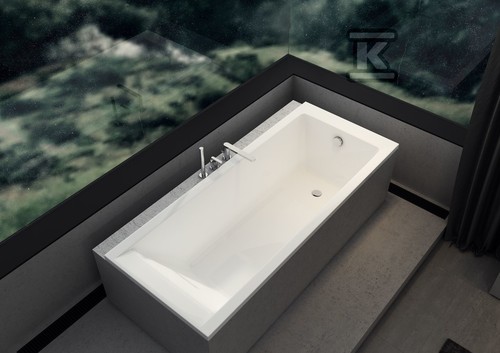 Baignoire rectangulaire - baignoire,