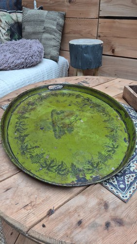 Grand plateau rond - , vintage