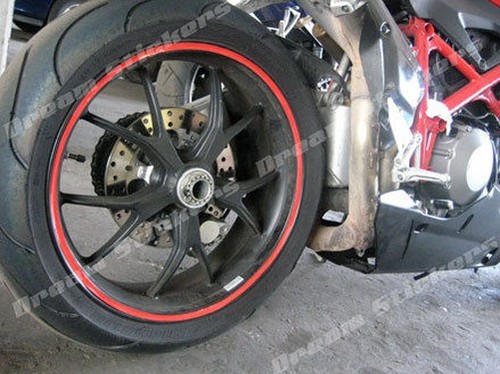 Moto voiture roue bandes - moto,
