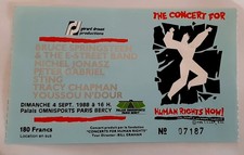 ticket billet concert HUMAN