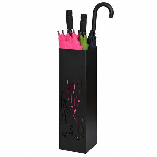 Porte parapluie métal noir