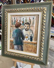 Huile sur toile De Jean