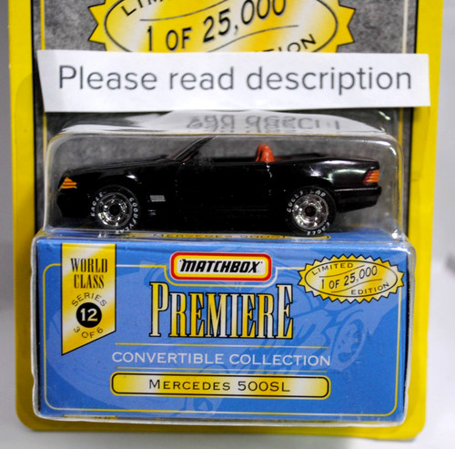 Matchbox premiere convertible - matchbox,