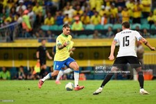 Bruno Guimaraes Newcastle Brazil Matchworn boots - Photo Matched