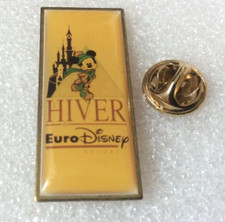 Pin's lapel pin's Eurodisney hiver
