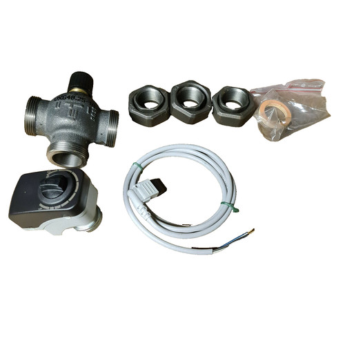 Vanne trois voies - voies, moteur
