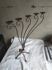 Porte Bougies Fer Forgé