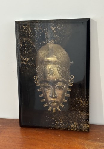 Masque africain doré - africain, sous