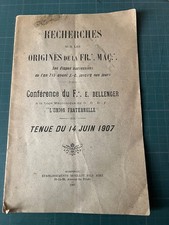 Bellanger Recherches sur les