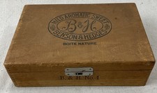 Benson & Hedges Wood Cigar Box