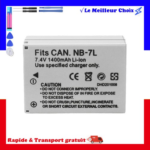 Batterie 1400mah type 7l - type, nb-7l