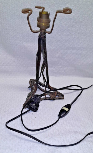 Pied lampe art deco fer - pied,