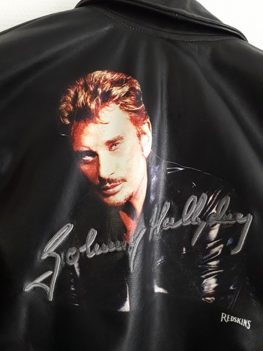 Blouson cuir johnny hallyday - cuir,
