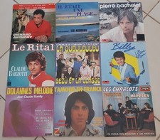 Lot de 50 disques vinyles 45