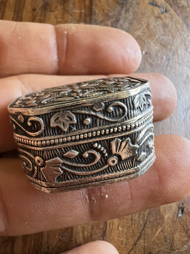 Solid silver box - silver,