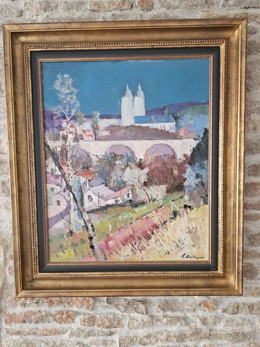 Tableau huile sur toile - tableau,