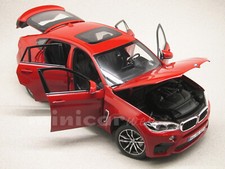 BMW X6 M rouge, voiture miniature 1/18e, NOREV 183242