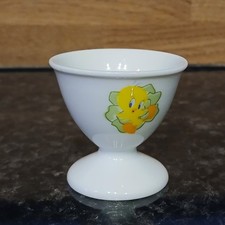 Coquetier en porcelaine à