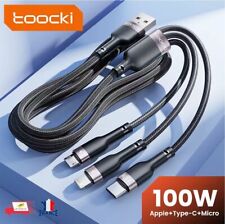 Câble de charge 3 en 1 Type C