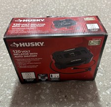 Husky Tire AIR COMPRESSOR INFLATOR 120 Volt Outlet Portable Pump Wall Outlet NEW