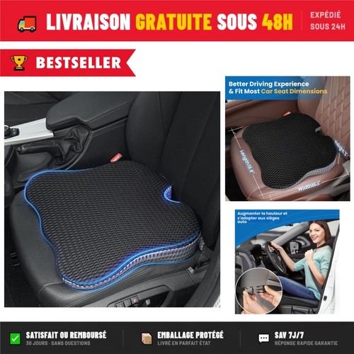 Coussin siège voiture mousse