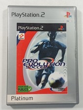 PRO EVOLUTION SOCCER PES SONY PLAYSTATION 2 (PS2 PLATINUM) PAL-FR OCCASION