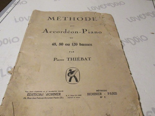 Méthode pour accordèon - méthode,