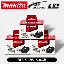 Makita BL1860B  X3  6000mAh