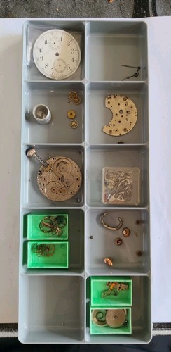 Lot pièces montre gousset