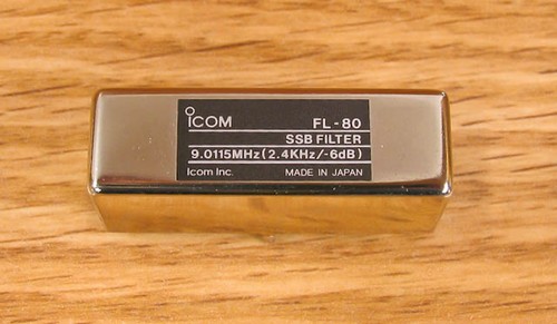 Icom 4khz ssb filter - fl-80,