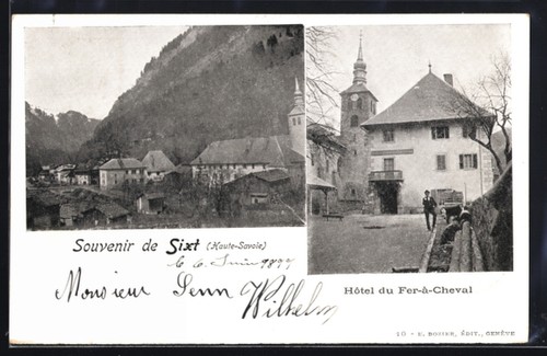 Cpa sixt haute savoie - sixt, /haute-savoie,