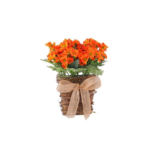 Couronne rotin osier - couronne, en