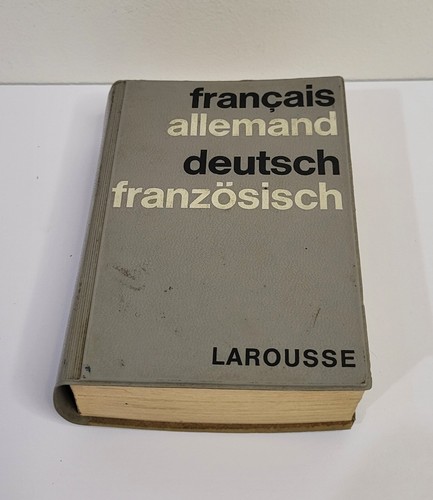 Dictionnaire francais allemand - dictionnaire, francais-allemand