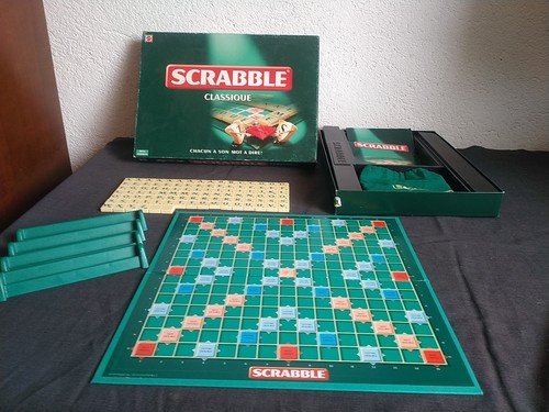 Jeu société scrabble - jeu, de