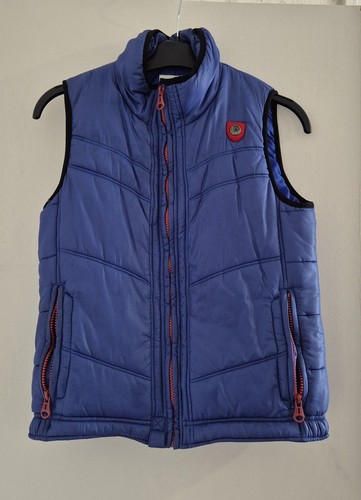 Doudoune bleu sans manche - sans,