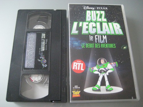 Vhs disney pixar buzz - vhs,