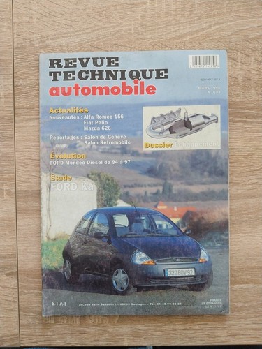 Revue technique ford - revue, ka