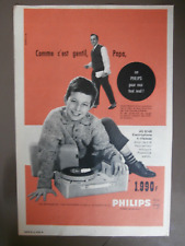 PHILIPS AG 9148 4-Speed Electrophone Advertising