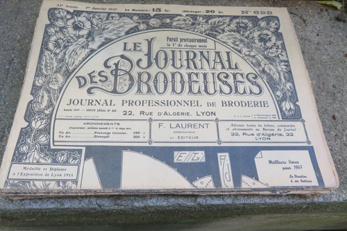 Journal des brodeuses - le,