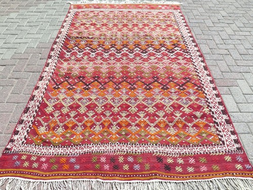 Tapis zone kilim brodé - zone,,