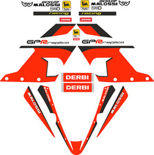 kit compatible avec Derbi gpr 125 DECALS fluo autocollants derbi gpr125 GPRré...