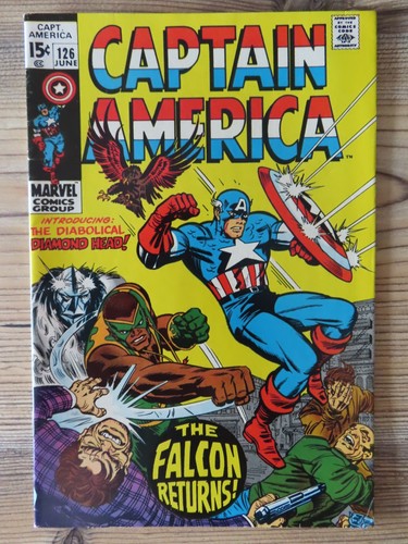 Captain america 126 - captain, (marvel