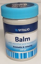 Baume Crème Massage Balm Menthol et l’eucalyptus 100g Aromatique et relaxant